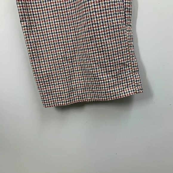 J. Crew Men's Searsucker 100% Cotton Flat Front Slash Pocket Pants Size‎ 34x30 - Picture 5 of 12